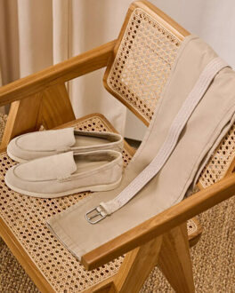 Riem knokke suede Beige - L