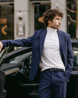 Riem laboucle Blauw - S