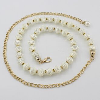 Riem Vrouwen Parel Ketting Voor Dames Prom Jurken Decoratie Riemen Tailleband Meisjes Fijne Cinturones Para Mujer 4