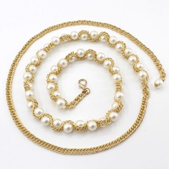 Riem Vrouwen Parel Ketting Voor Dames Prom Jurken Decoratie Riemen Tailleband Meisjes Fijne Cinturones Para Mujer 5