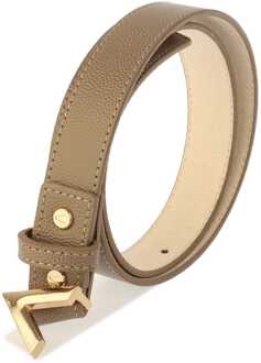 Riemen Divina Kledingriem Taupe Maat:M
