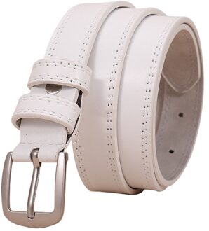 Riemen Vrouwen Zomer Vrouwen Mode Riem Smalle Stretch Jurk Riem Dunne Gesp Lederen Tailleband A714 WH