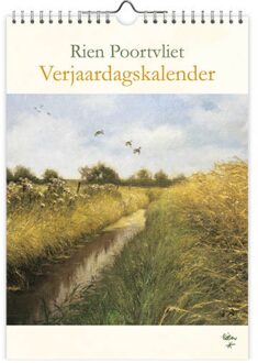 Rien Poortvliet Natuur A4 Verjaardagskalender