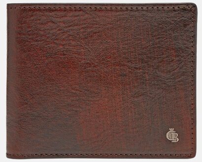 Rien Portemonnee 8 pasjes RFID | cognac - Cognac