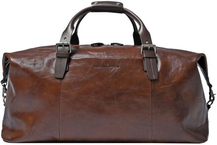 Rien Weekender cognac - H 28 x B 60 x D 30 cm