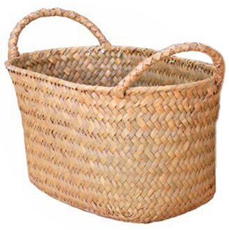 Rieten Weven Opslag Mand Voor Keuken Handgemaakte Fruit Schotel Rotan Picknick Voedsel Brood Diversen Trimmen Container Case