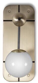 Rift Wandlamp - Messing