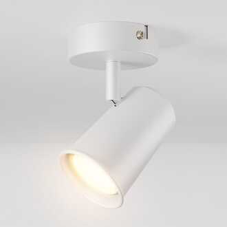 Riga - LED plafondlamp - 4 Watt 345 lumen - 2700K Warm wit - Draaibaar en dimbaar - GU10 - Kantelbaar - Plafondspot - IP20 voor binnen - Wit