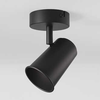 Riga - LED plafondlamp - Draaibaar en dimbaar - GU10 - Kantelbaar - Plafondspot - IP20 voor binnen - Zwart