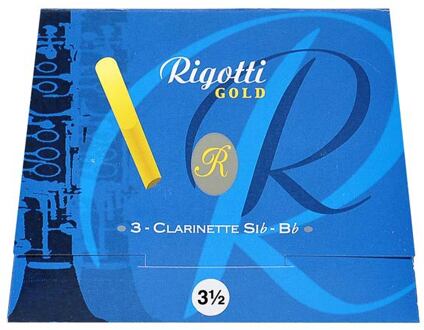 Rigotti RGC35/3 rieten voor Bb clarinet rieten voor Bb clarinet, 3-pack, 3.5