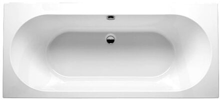 Riho Carolina kunststof bad rechthoekig 170x80cm zonder poten wit bb53005