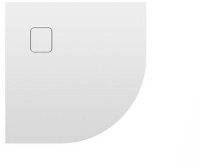 Riho Douchebak Riho Basel Kwartrond 90x90 cm Glans Wit Riho