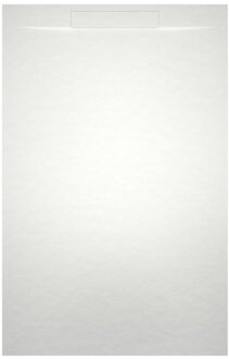 Riho Douchevloer Riho Isola 160x90 cm Leisteen Mat Wit