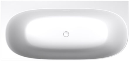 Riho Half Vrijstaand Ligbad Riho Phatos Corner 170x80x57 cm Rechts Incl. Pop Up Waste, Sifon en Afvoer Mat Wit