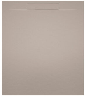 Riho ISOLA Douchebak - 100x90x3cm - mat pebble grey D007013106 Pebble grey mat