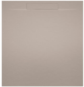 Riho ISOLA Douchebak - 90x80x3cm - mat pebble grey D007003106 Pebble grey mat