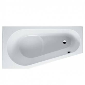 Riho Ligbad Delta Vijfhoek 160x80x48cm Rechts