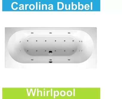 Riho Ligbad Riho Carolina 190 x 80 cm Whirlpool Dubbel systeem Riho