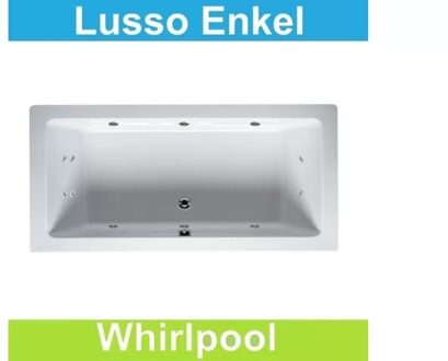 Riho Ligbad Riho Lusso 180x90 cm Whirlpool Enkel systeem Riho