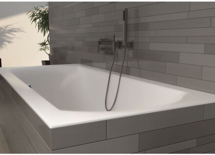 Riho Linares ligbad 180x80x49cm velvet acryl mat wit B142001105 Wit mat