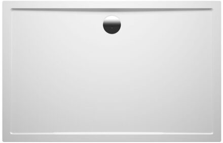 Riho Zurich Douchebak - 120x100x4.5cm - acryl - rechthoek - glans wit D001005005 HoogWit glans
