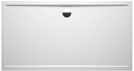 Riho Zurich Douchebak - 160x80x4.5cm - acryl - rechthoek - glans wit D001019005 HoogWit glans