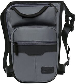 Rijden Beenzak Stijlvolle En Multifunctionele Waterdichte Outdoor Taille Verpakking Mannen Sport Borst Tas Schouder Tas # BL4 Grijs