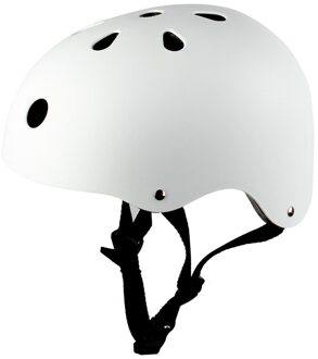 Rijden Fiets Helm Ronde Mountainbike Helm Training Veiligheid Sport Accessoires Sterke Road Mountainbike Helm wit / M