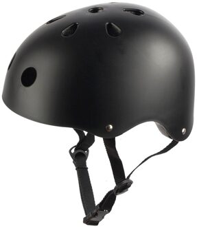 Rijden Fiets Helm Ronde Mountainbike Helm Training Veiligheid Sport Accessoires Sterke Road Mountainbike Helm zwart / M
