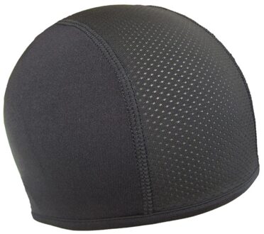 Rijden Kleine Doek Hoed Helm Binnenvoering Sneldrogende Outdoor Cap Voor Jongens Mannen Zwart
