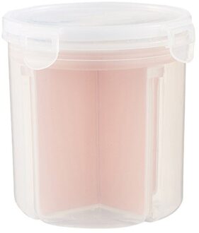 Rijst Bonen Stoarge Pot Met Seal Cover 4 Roosters Koelkast Voedsel Behoud Container Plastic Keuken Opbergdoos #25