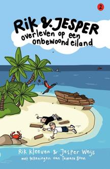 Rik en Jesper overleven op een onbewoond eiland -  Jesper Weijs, Rik Kleeven (ISBN: 9789043932059)