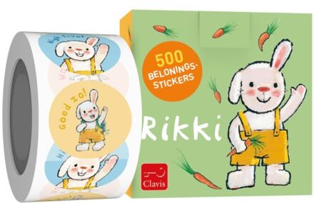 Rikki beloningsstickers. 3+ Multikleur