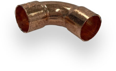 Riko Bocht Roodkoper 15 x 15 mm 90 graden