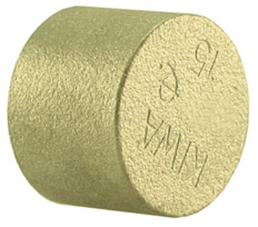 Riko Messing Soldeer Eindkap 22mm