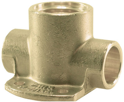 Riko Messing Soldeer Muurplaat Dubbel Laag 15x1/2x15