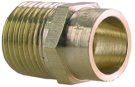 Riko Messing Soldeer Puntstuk Conisch 1/2 Buitendraads x22