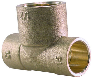 Riko Messing Soldeer T-Stuk 15x1/4x15