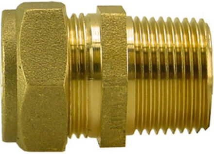 Riko P-902 Messing Knel Puntstuk 1/2 Buitendraads x 22