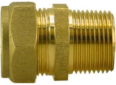 Riko P-902T Messing Knel Puntstuk 3/8 Buitendraads x 10