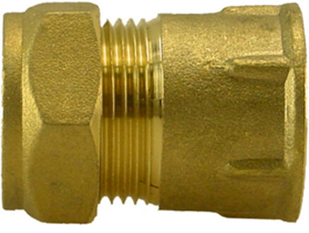 Riko P-903 Messing Knel Schroefbus 3/8 Binnendraads x 12