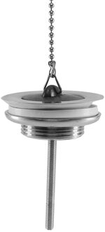 Riko Simplex-Pluggen - 5/4inch - Chroom - Messing