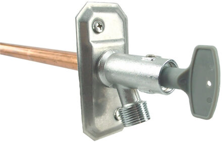 Riko Vorstbestendige Gevelkraancombinatie - 15mm x 1/2" of 3/4"