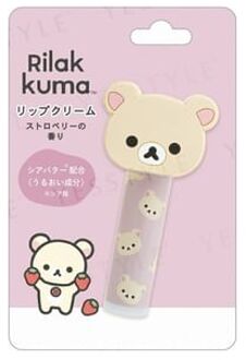 Rilakkuma Korilakkuma Lip Balm Strawberry 1 pc