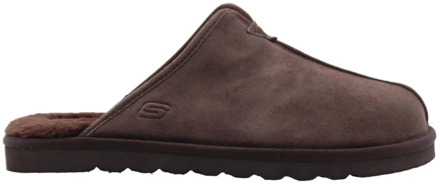 Riley Pantoffel Skechers , Brown , Heren - 40 Eu,42 Eu,44 Eu,43 Eu,41 Eu,45 EU