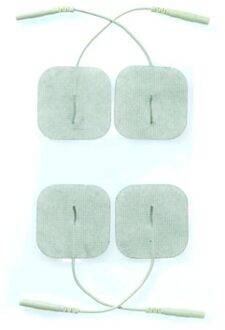 Rimba Electrosex Adhesive Pads 4st. Wit / Zwart