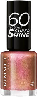 Rimmel 60 Seconds Super Shine - Nail polish 8 ml 834 Fab! (L)