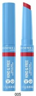 Rimmel London Kind & Free Tinted Lip Balms 005 Cherry Red