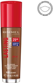 Rimmel London Lasting Finish 25H With Comfort Serum Foundation - Coconut