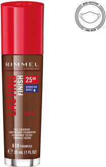 Rimmel London Lasting Finish 25H With Comfort Serum Foundation - Tiramisu